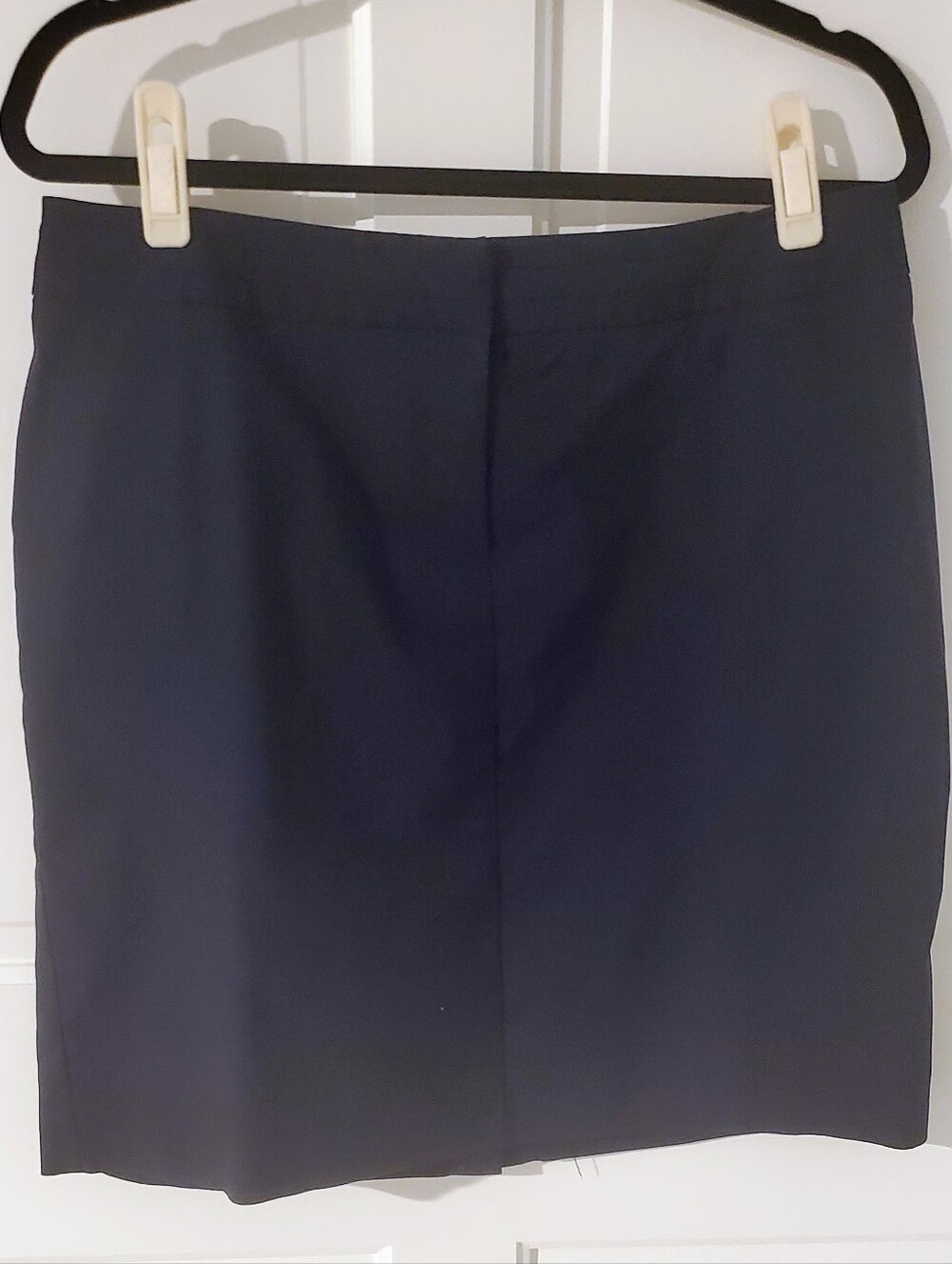 New York & Company Navy Straight Pencil Skirt Size 12